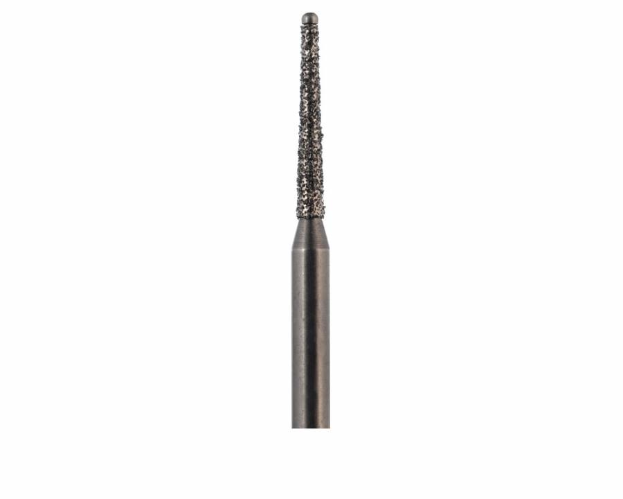 diamond bur safe end round end tapered