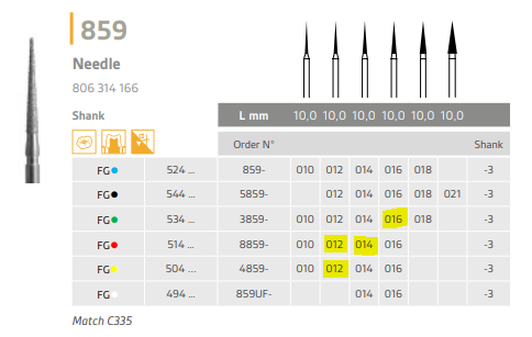 needle.png diamond bur needle with short tip