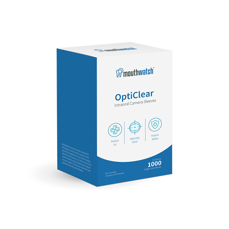 MouthWatch_OptiClearIntraoralCameraSleeves_1000Box_800x800 opticlear intraoral camera sleeves