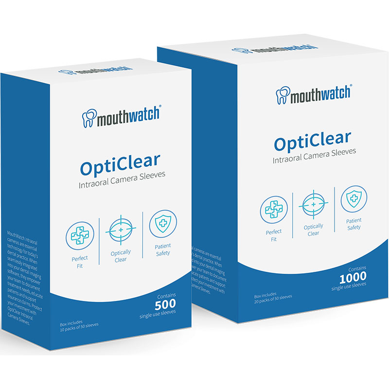 opticlear intraoral camera sleeves